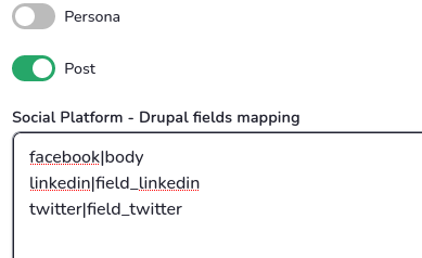 Ayshare node configuration